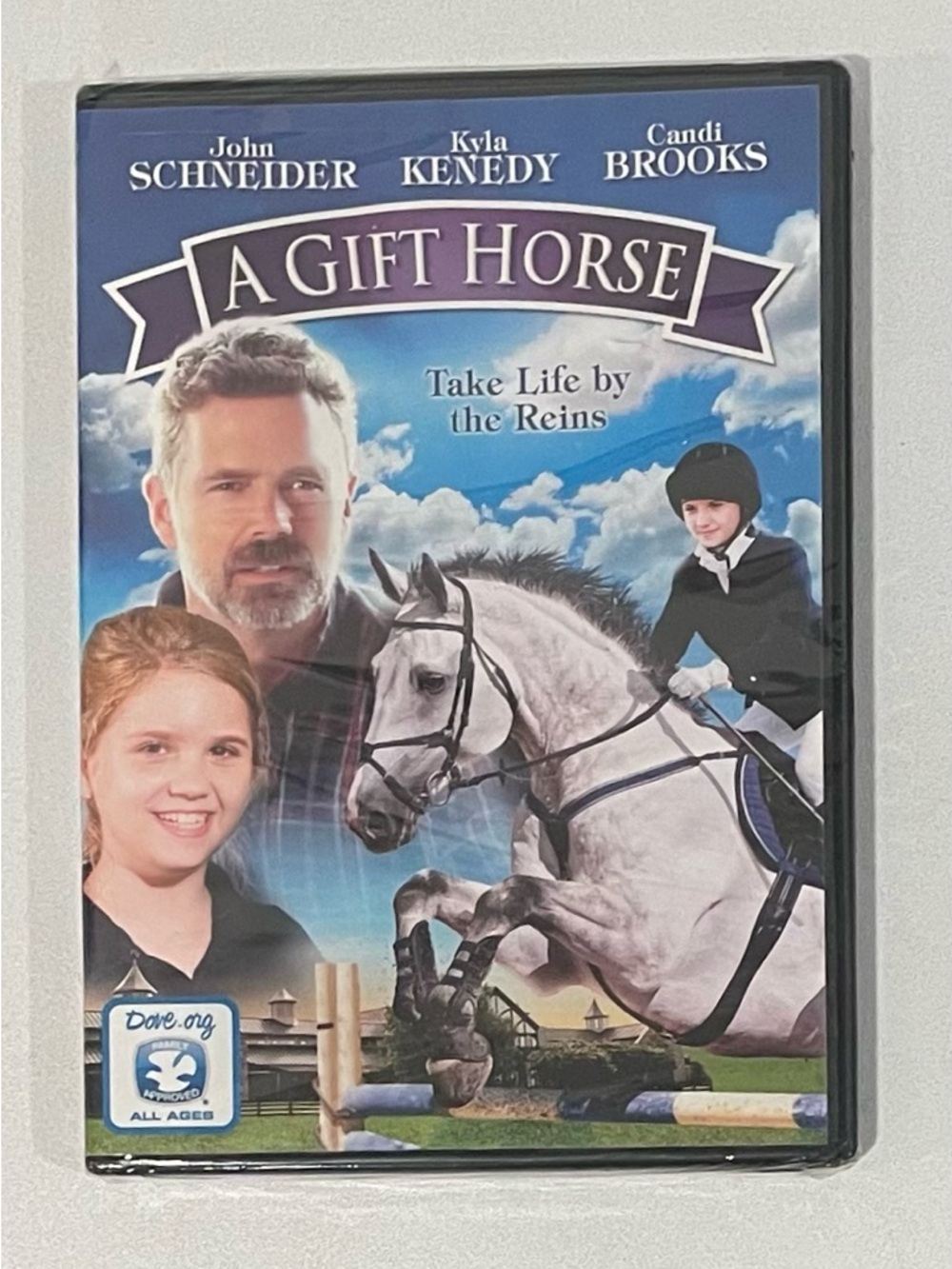 A Gift Horse DVD 2015 Dove Family Film John Schneider Sealed